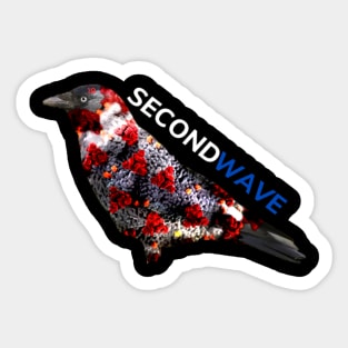 Secondwave C-19 Sticker